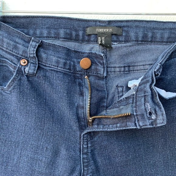 Forever 21 Women's Jeans‎ Size 27 Dark Wash Skinny - Picture 4 of 8